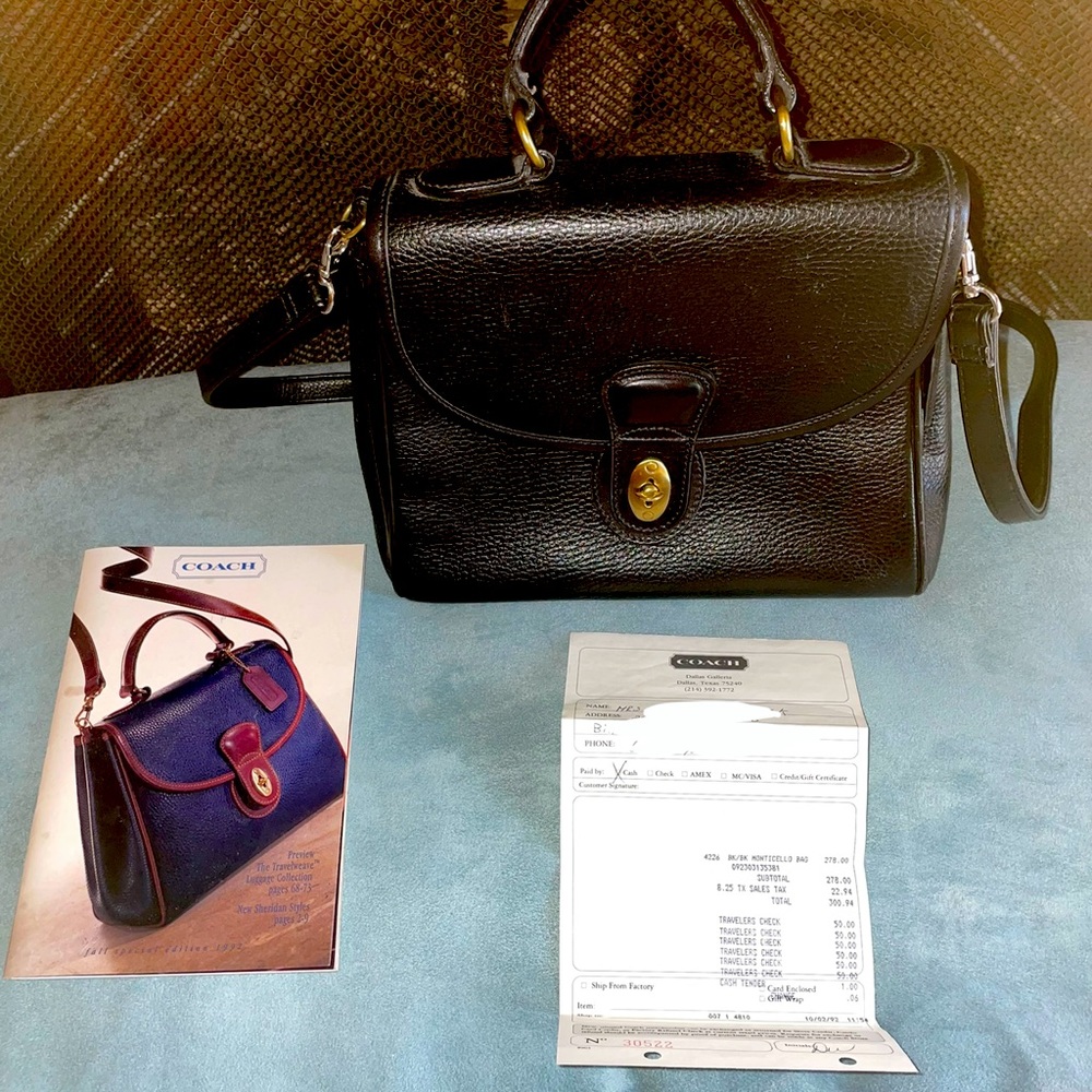 Coach Monticello Bag from the Sheridan collection